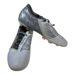 Nike Phantom VNM Soccer Cleats Size 6 Gray Venom White Orange A00396 For Youth